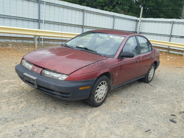 1G8ZF5283VZ390742 - 1997 SATURN SL RED photo 2