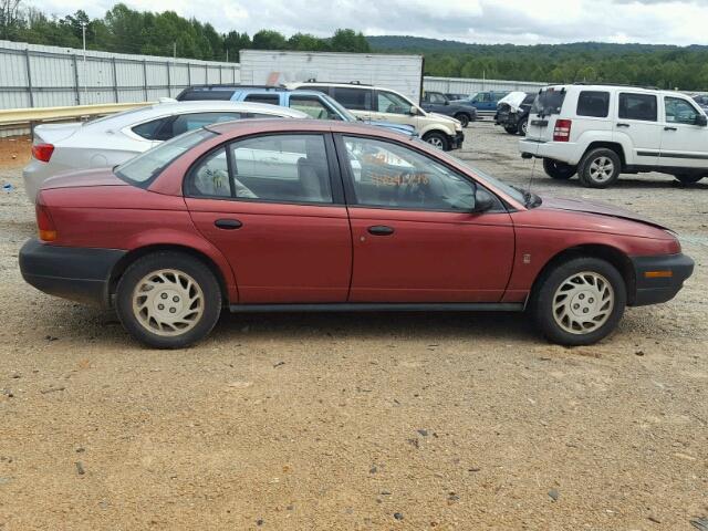 1G8ZF5283VZ390742 - 1997 SATURN SL RED photo 9