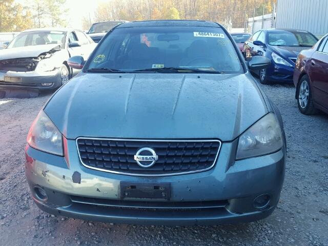 1N4AL11E66N393659 - 2006 NISSAN ALTIMA S GREEN photo 9