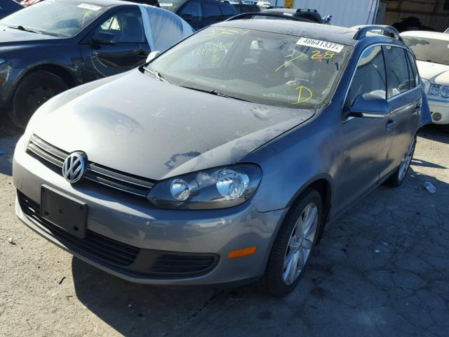 3VWPX7AJ8CM613752 - 2012 VOLKSWAGEN JETTA S GRAY photo 2