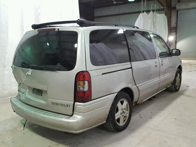 1GNDV33E95D120916 - 2005 CHEVROLET VENTURE LT GRAY photo 4