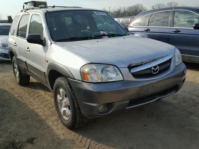 4F2YZ04183KM43114 - 2003 MAZDA TRIBUTE LX SILVER photo 1