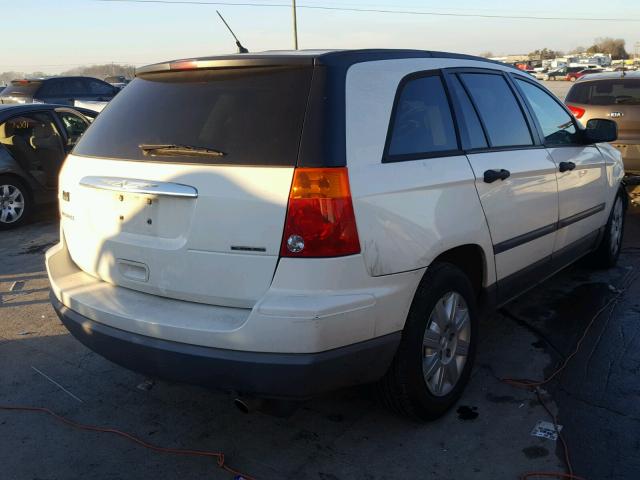 2A8GF48X58R626806 - 2008 CHRYSLER PACIFICA L WHITE photo 4