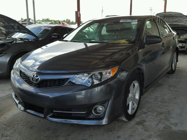 4T1BF1FK6CU147812 - 2012 TOYOTA CAMRY BASE CHARCOAL photo 2