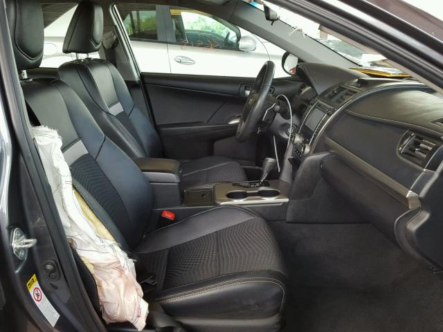 4T1BF1FK6CU147812 - 2012 TOYOTA CAMRY BASE CHARCOAL photo 5