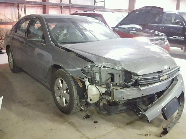 2G1WT58K789249619 - 2008 CHEVROLET IMPALA LT GRAY photo 1