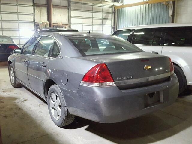 2G1WT58K789249619 - 2008 CHEVROLET IMPALA LT GRAY photo 3