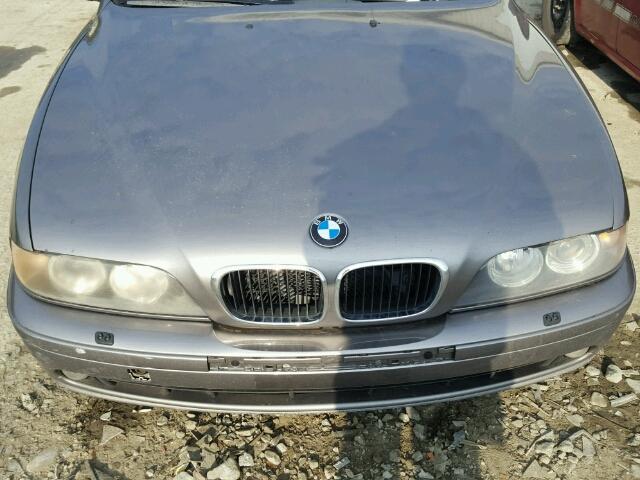 WBADT334X2GF42662 - 2002 BMW 525 I SILVER photo 7