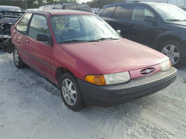 1FASP11J5SW337125 - 1995 FORD ESCORT LX RED photo 1