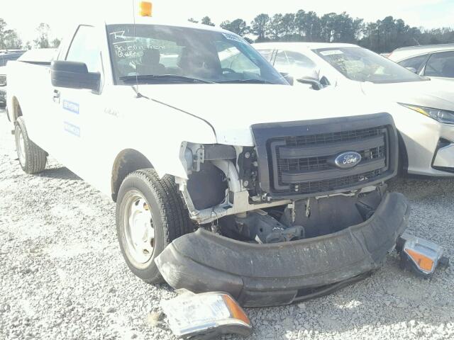 1FTNF1CF5EKE57912 - 2014 FORD F150 WHITE photo 1