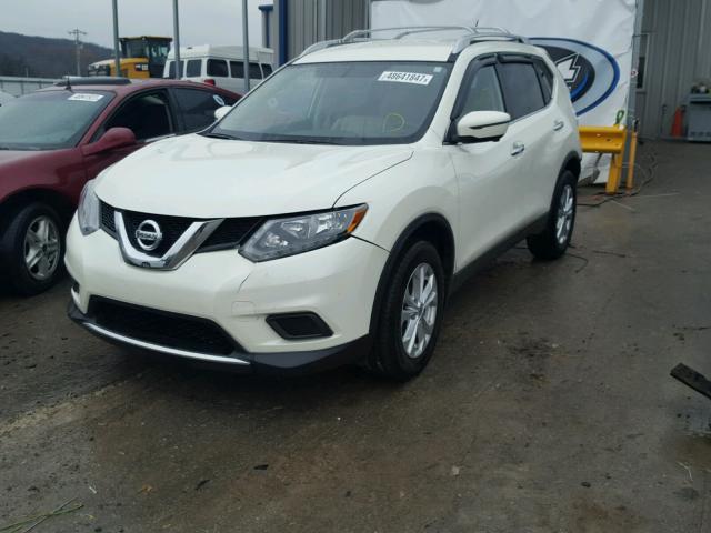 JN8AT2MT9GW010081 - 2016 NISSAN ROGUE S CREAM photo 2