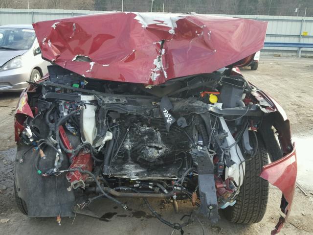 1C4RDJDGXDC664724 - 2013 DODGE DURANGO CR RED photo 7