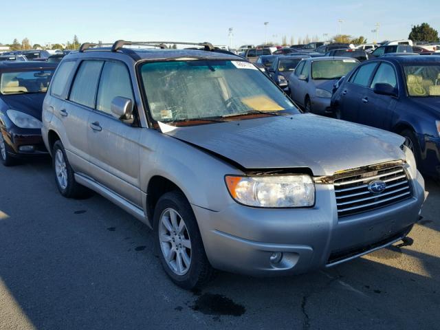 JF1SG65696H754776 - 2006 SUBARU FORESTER 2 SILVER photo 1