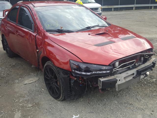 JA3AW86VX8U048273 - 2008 MITSUBISHI LANCER EVO RED photo 1