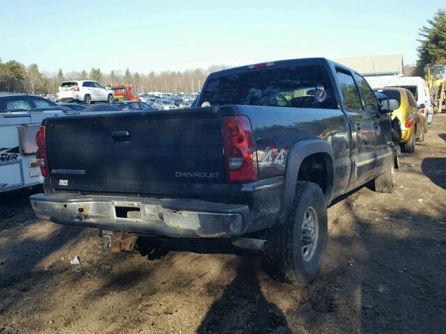 1GCGK13U53F234438 - 2003 CHEVROLET SILVERADO BLACK photo 4