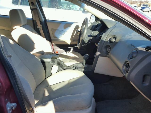 2G2WP522441336072 - 2004 PONTIAC GRAND PRIX RED photo 5