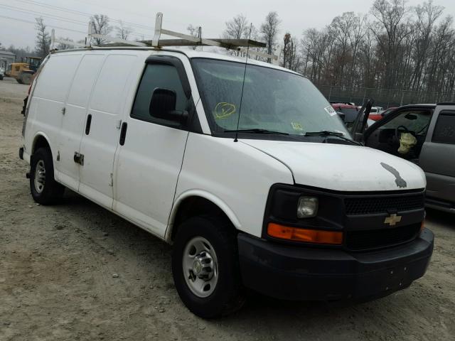 1GCZGFBA4A1108970 - 2010 CHEVROLET EXPRESS G2 WHITE photo 1