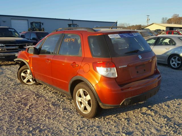 JS2YB5A35B6301825 - 2011 SUZUKI SX4 BASE ORANGE photo 3