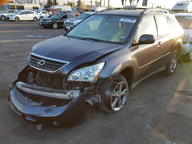 JTJGW31U260002743 - 2006 LEXUS RX 400 BLUE photo 2