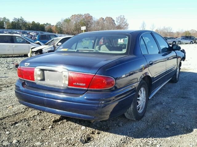 1G4HP52K134171391 - 2003 BUICK LESABRE CU BLUE photo 4