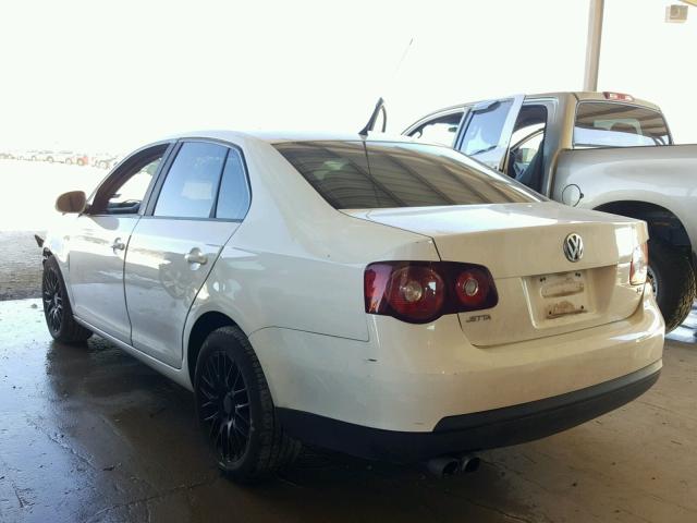 3VWJZ71K18M003367 - 2008 VOLKSWAGEN JETTA S WHITE photo 3