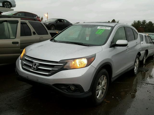 JHLRM4H54CC026738 - 2012 HONDA CR-V EX SILVER photo 2