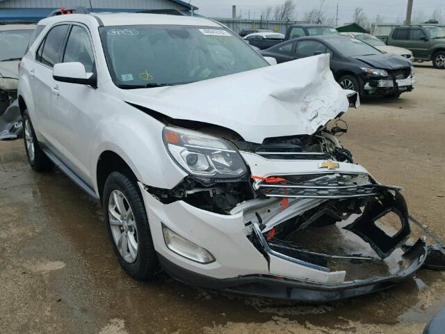 2GNFLFEK9G6111802 - 2016 CHEVROLET EQUINOX LT WHITE photo 1