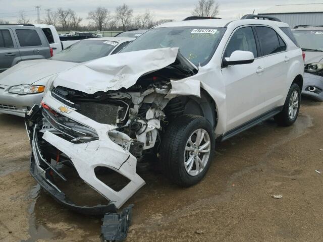 2GNFLFEK9G6111802 - 2016 CHEVROLET EQUINOX LT WHITE photo 2