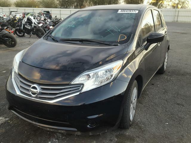 3N1CE2CPXGL381536 - 2016 NISSAN VERSA NOTE BLACK photo 2