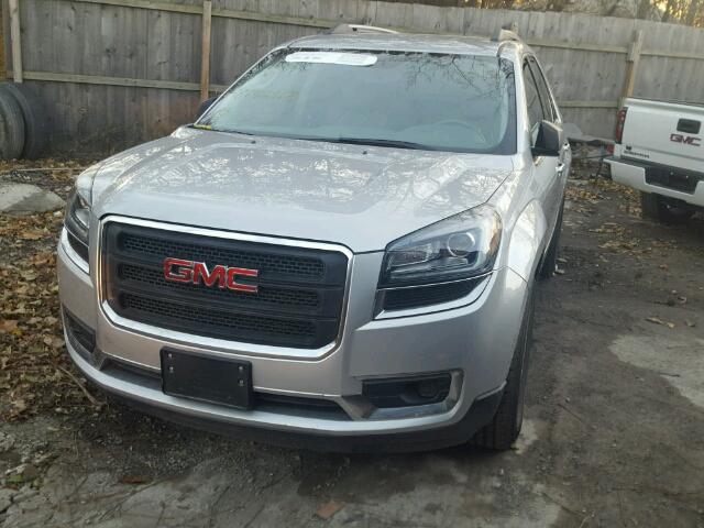 1GKKRNED3FJ188754 - 2015 GMC ACADIA SLE SILVER photo 2