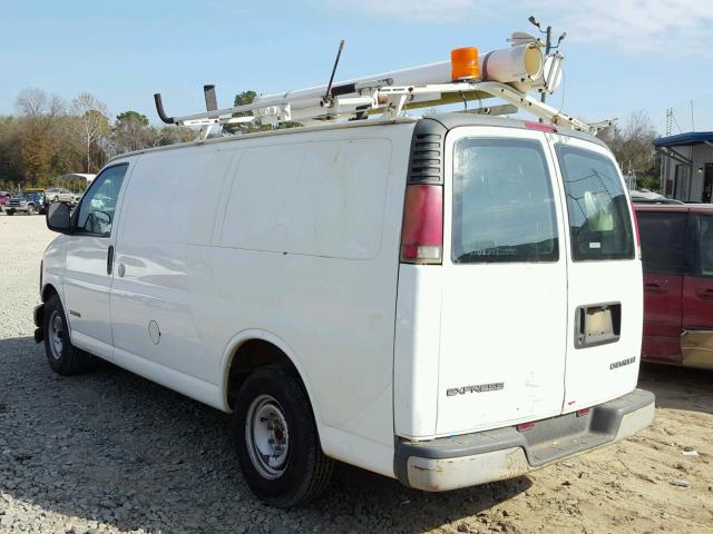 1GCFG25W2Y1209177 - 2000 CHEVROLET EXPRESS G2 WHITE photo 3