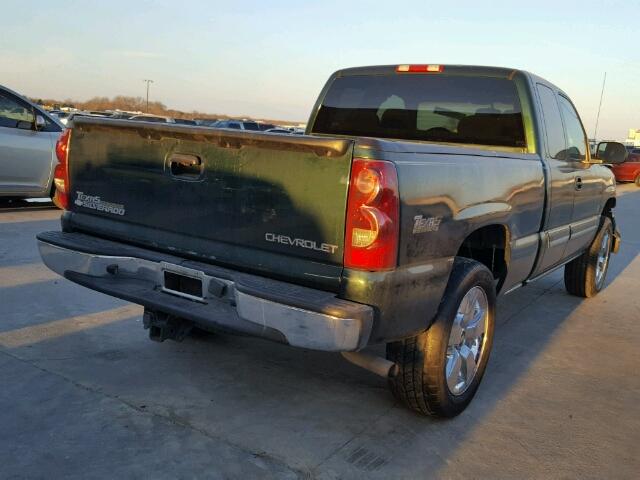 2GCEC19V931274744 - 2003 CHEVROLET SILVERADO GREEN photo 4