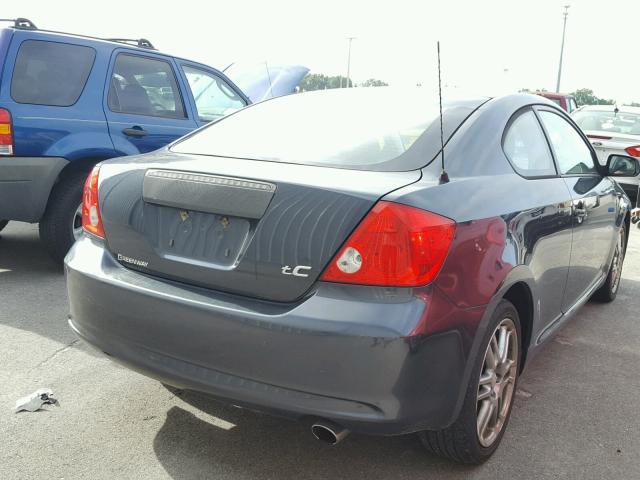 JTKDE167X50043029 - 2005 TOYOTA SCION TC 灰色 照片 4
