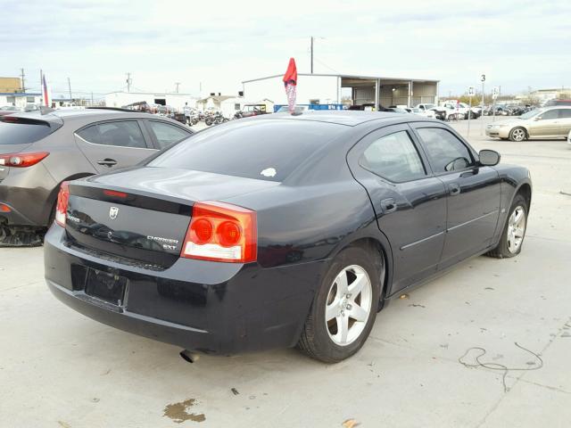 2B3CA3CV1AH242278 - 2010 DODGE CHARGER SX BLACK photo 4