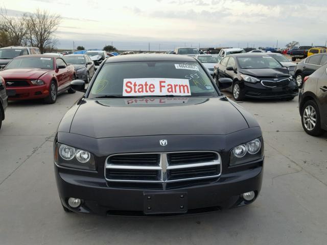 2B3CA3CV1AH242278 - 2010 DODGE CHARGER SX BLACK photo 9