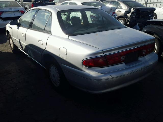 2G4WY55J721221826 - 2002 BUICK CENTURY LI SILVER photo 3