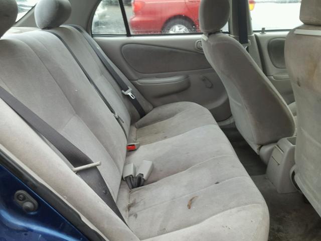 1NXBR12E21Z547029 - 2001 TOYOTA COROLLA CE BLUE photo 6