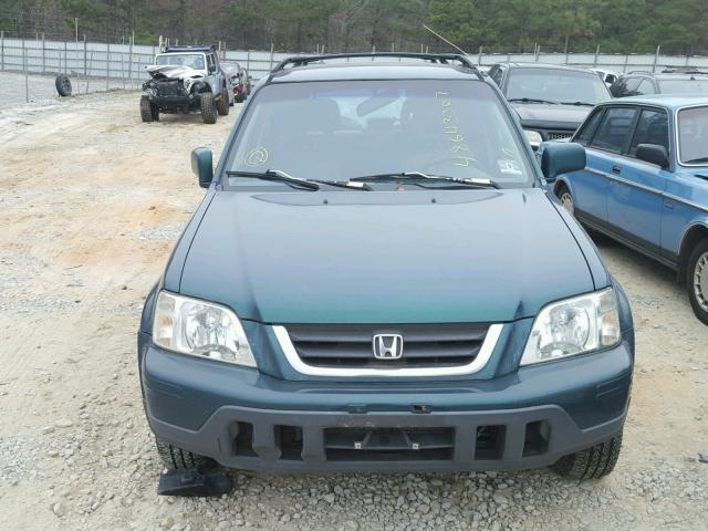 JHLRD1878YS005551 - 2000 HONDA CR-V SE GREEN photo 9