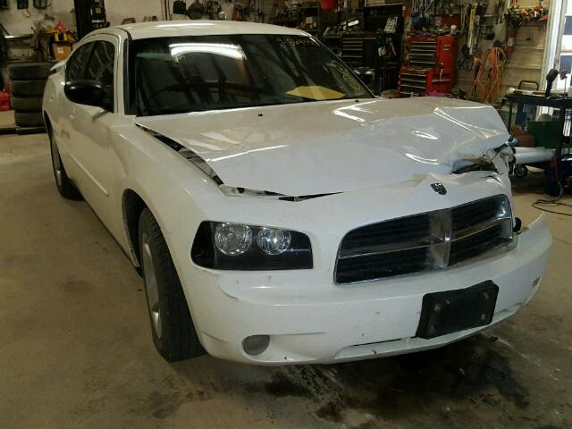 2B3KA43G87H837592 - 2007 DODGE CHARGER SE WHITE photo 1