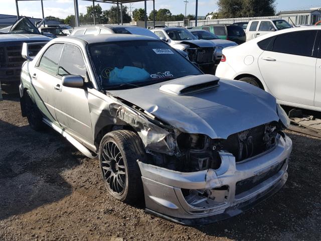 JF1GD70665L520909 - 2005 SUBARU IMPREZA WR GRAY photo 1