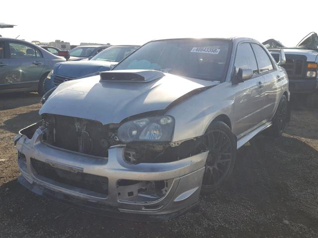 JF1GD70665L520909 - 2005 SUBARU IMPREZA WR GRAY photo 2