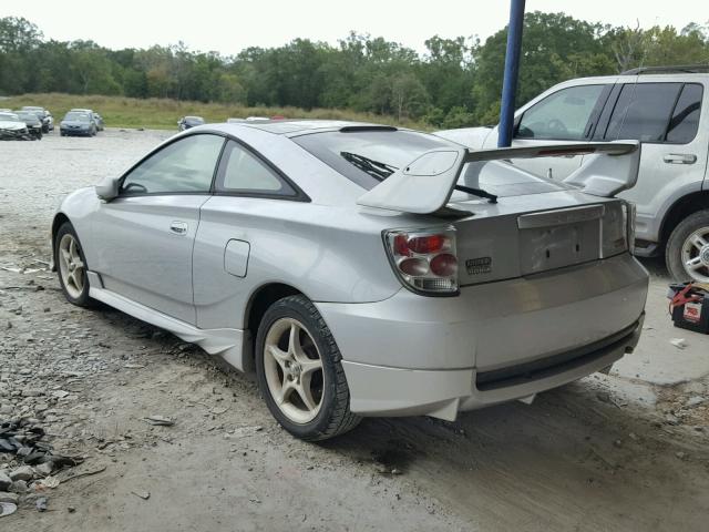 JTDDY32T620060080 - 2002 TOYOTA CELICA GT- SILVER photo 3