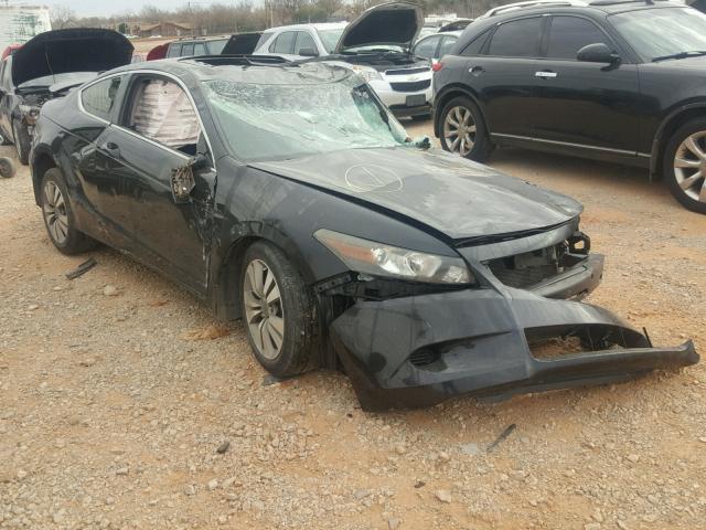 1HGCS12778A029607 - 2008 HONDA ACCORD EX BLACK photo 1