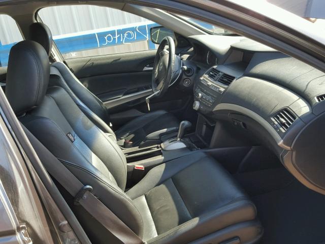 1HGCP3F87AA019844 - 2010 HONDA ACCORD EXL GRAY photo 5