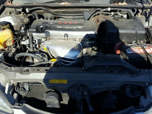 JTDBE30K620046965 - 2002 TOYOTA CAMRY LE ნაცრისფერი ფოტო 7