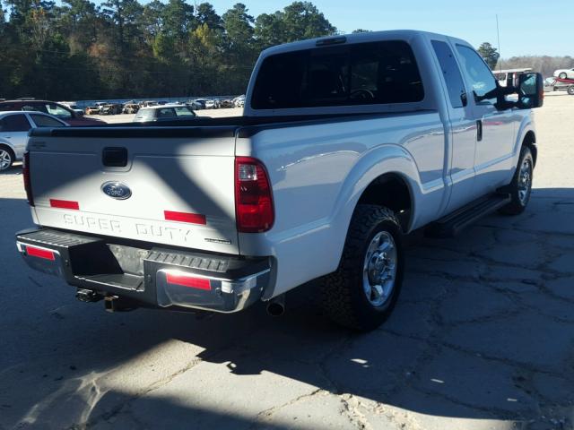 1FT7X2A68DEB59219 - 2013 FORD F250 SUPER WHITE photo 4