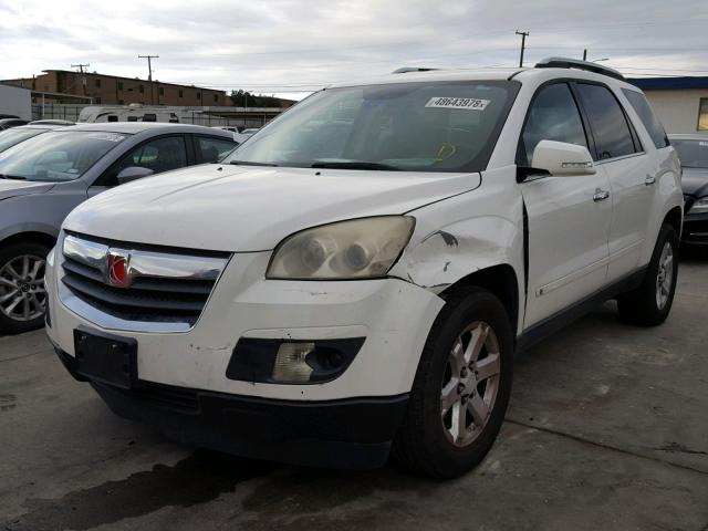 5GZEV23717J147667 - 2007 SATURN OUTLOOK XR WHITE photo 2