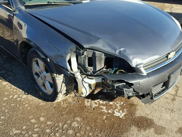 2G1WB58K781286669 - 2008 CHEVROLET IMPALA LS GRAY photo 9