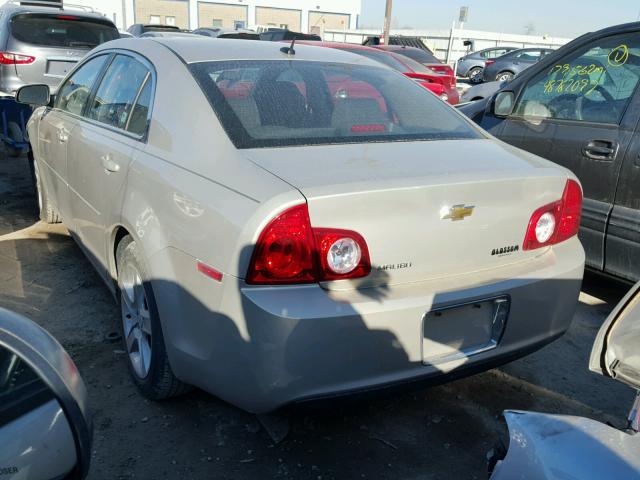 1G1ZB5EB3AF219938 - 2010 CHEVROLET MALIBU LS GOLD photo 3