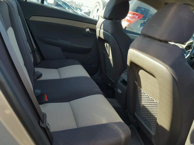 1G1ZB5EB3AF219938 - 2010 CHEVROLET MALIBU LS GOLD photo 6